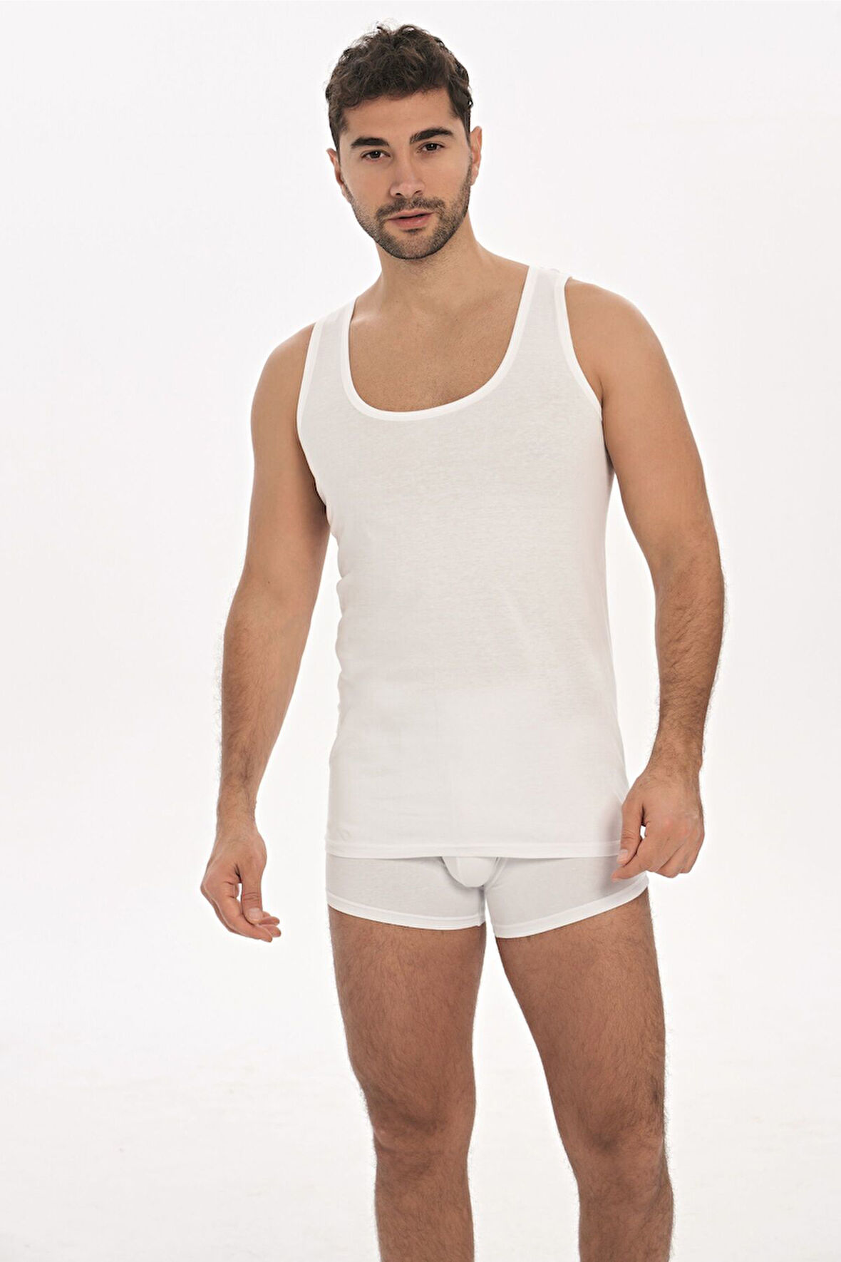 Erkek Pamuklu Askılı Klasik Atlet (0300) MAN0300