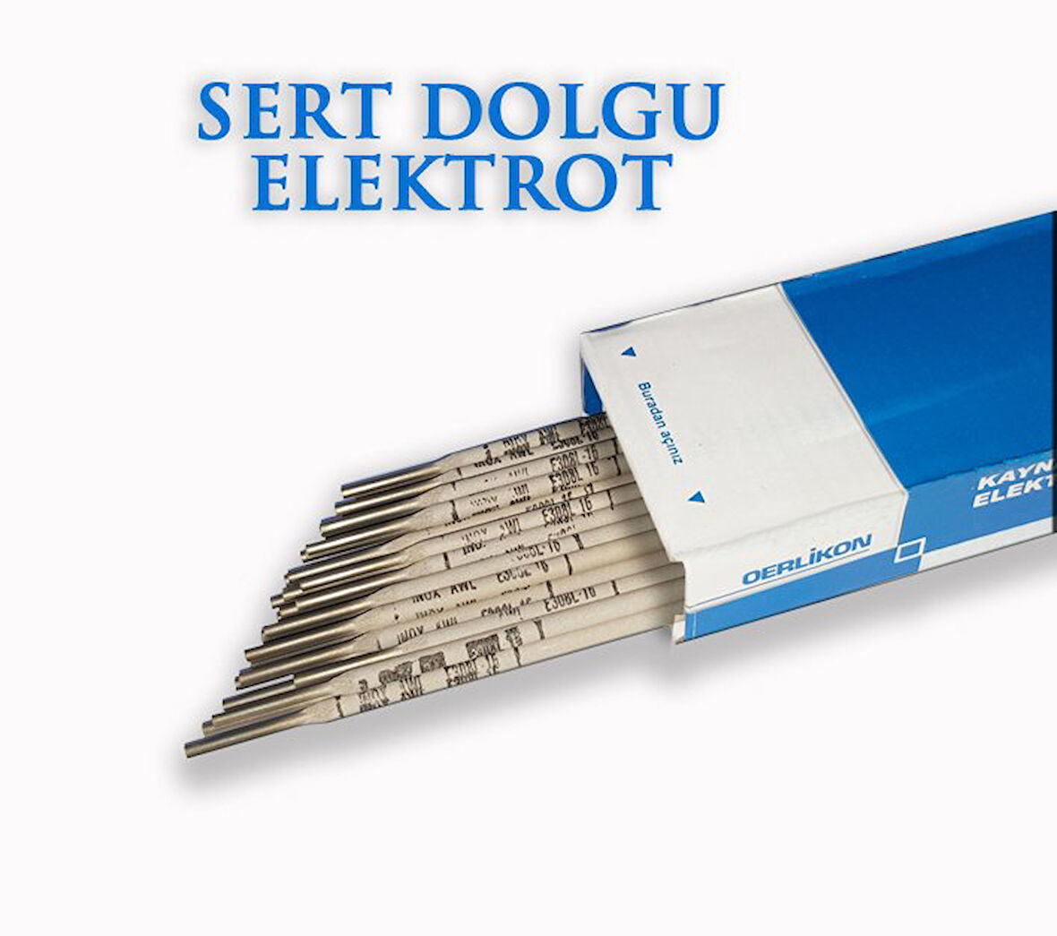 Oerlikon Cıtodur 600 / B 4 x 350 Sert Dolgu Elekrodu 100 lü