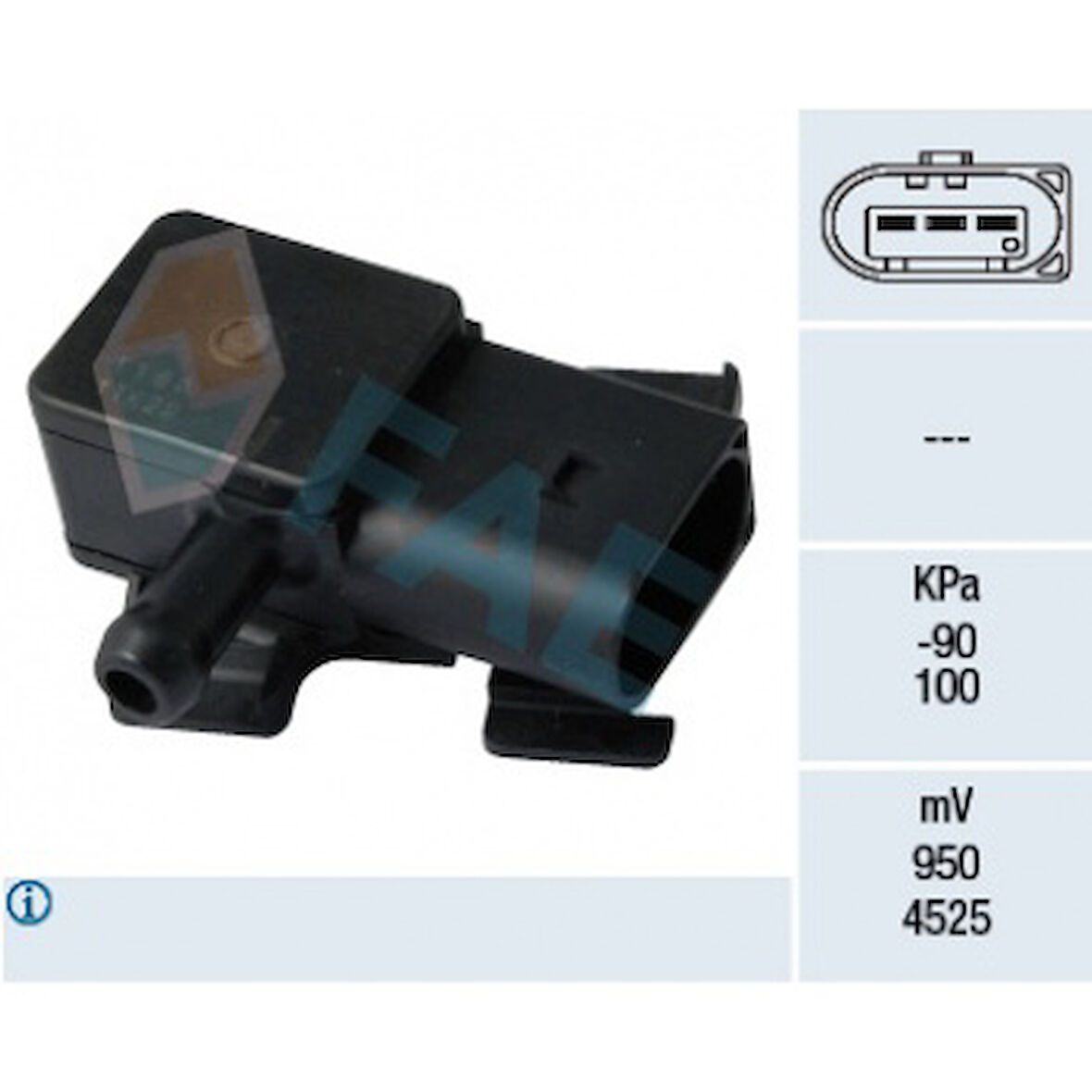 Bmw Egzos Basınç Sensörü - Egzos Basınç Sensörü - Fae 16102