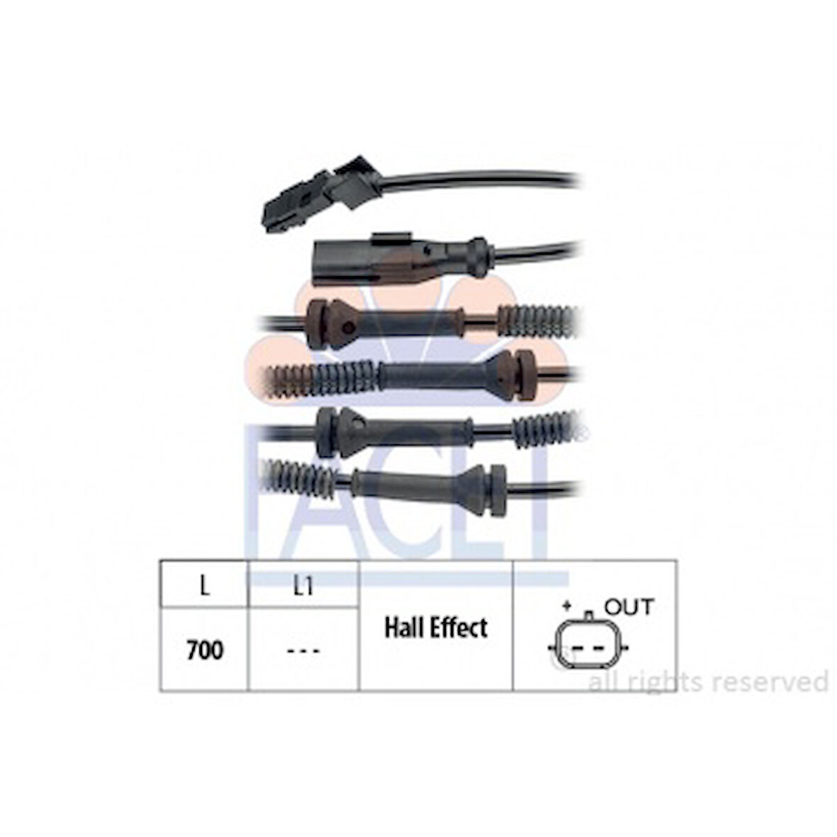 Renault On Abs (kablosu) Sensoru Trafıc II - Facet 21.0146