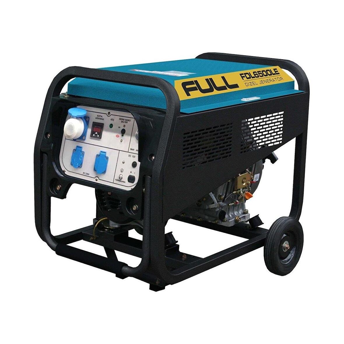 Full FDL6500LE Dizel Jeneratör İpli Marşlı 5kW 6,2kVA