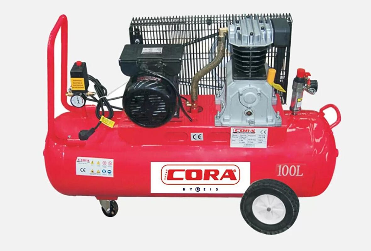 Cora 2HP100 100 Litre Hava Kompresörü 2,5 Hp
