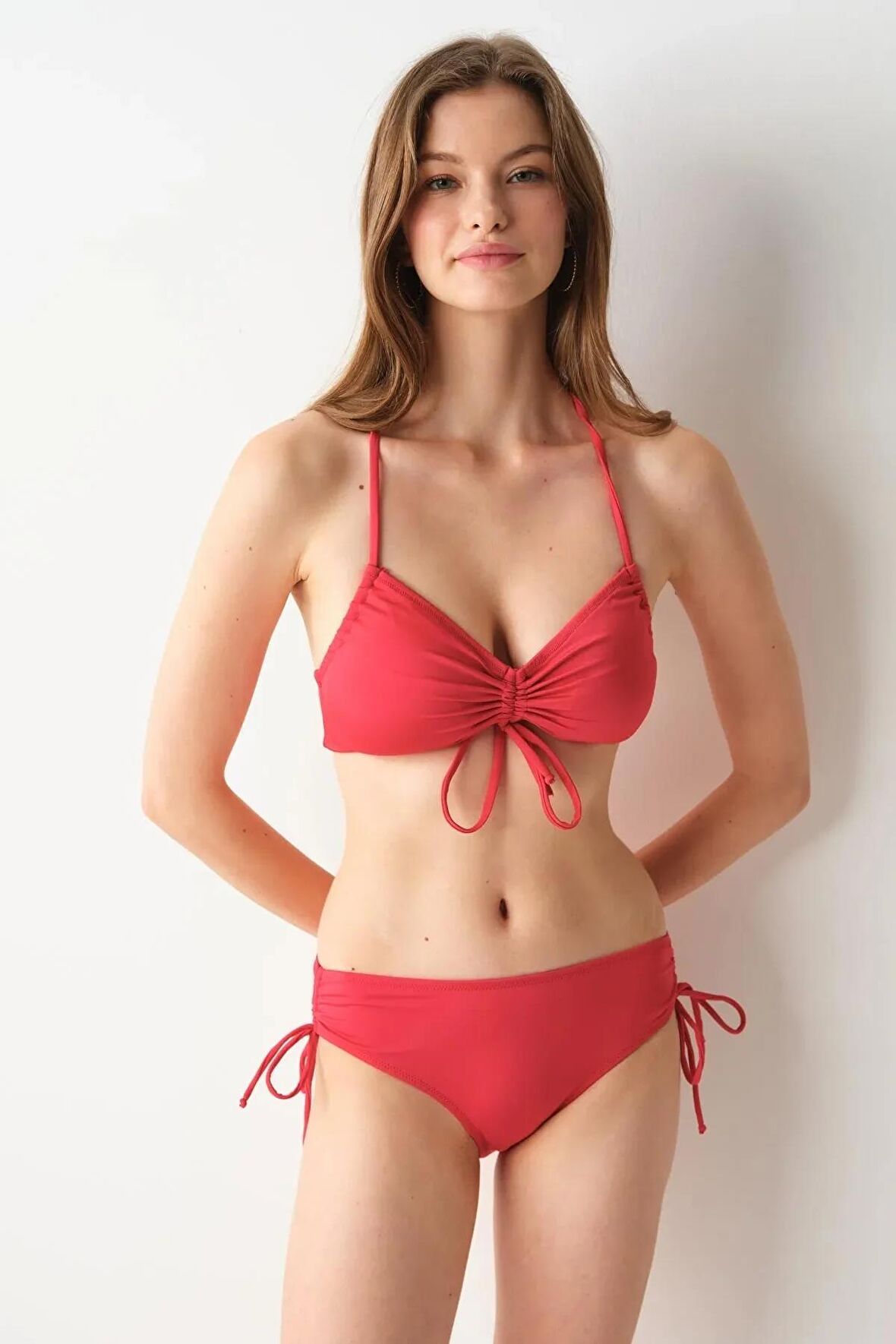 Pierre Cardin Freez Sürgülü Bustier Tek Üst Kirmizi 239110