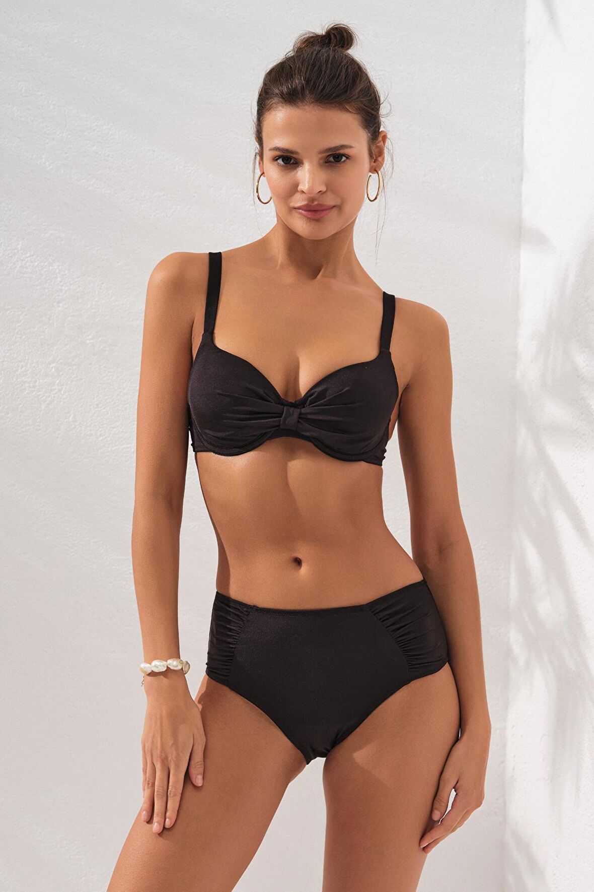 Gınger Kaplı Bikini Siyah 231235