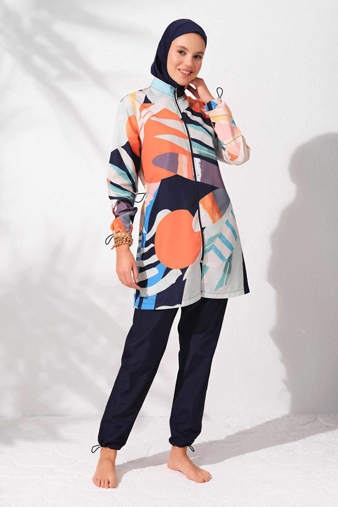 PİERRE CARDIN 231906 UZUN KOL TESETTUR MAYO