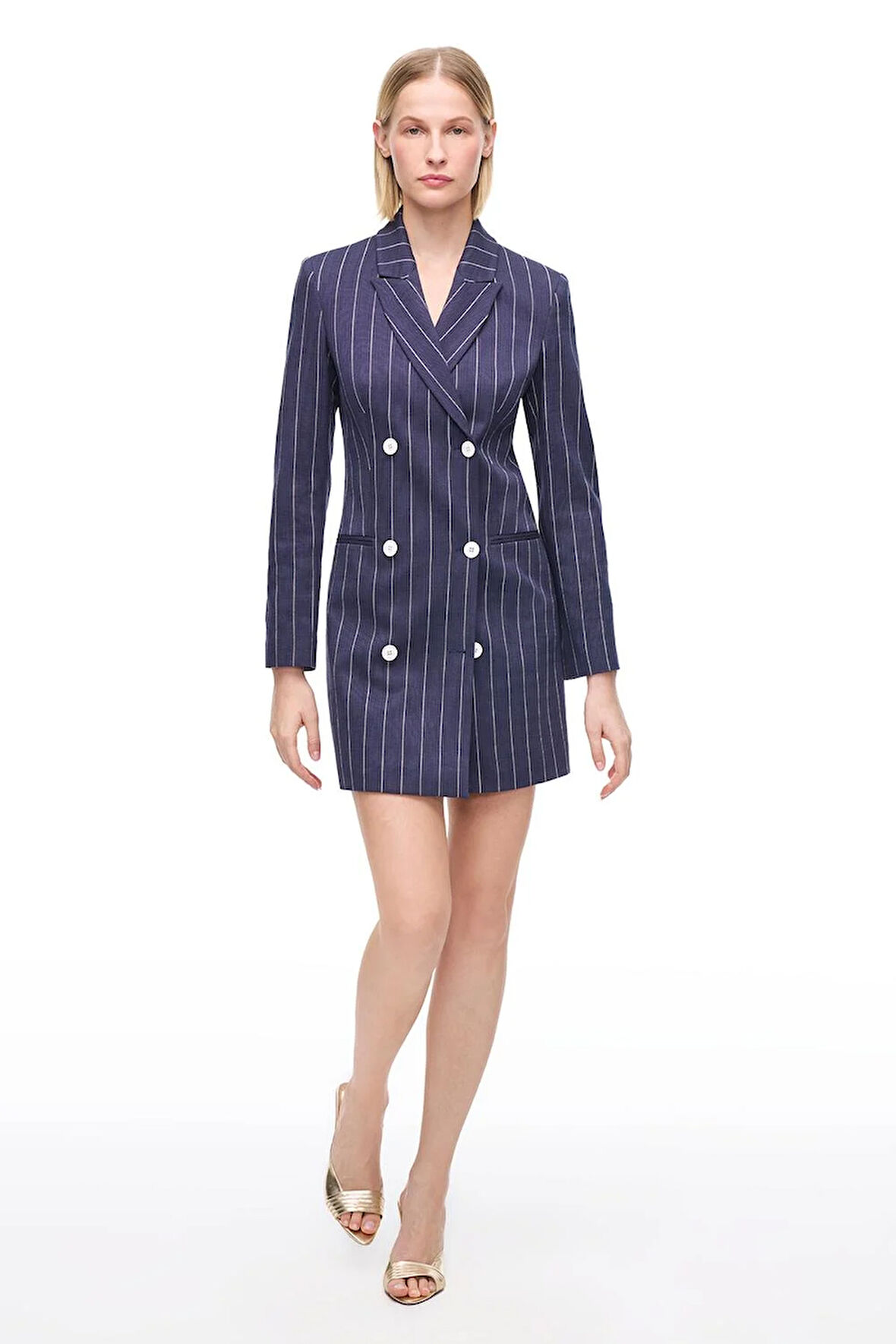 Perspective Tiran Elbise 3833-Lacivert