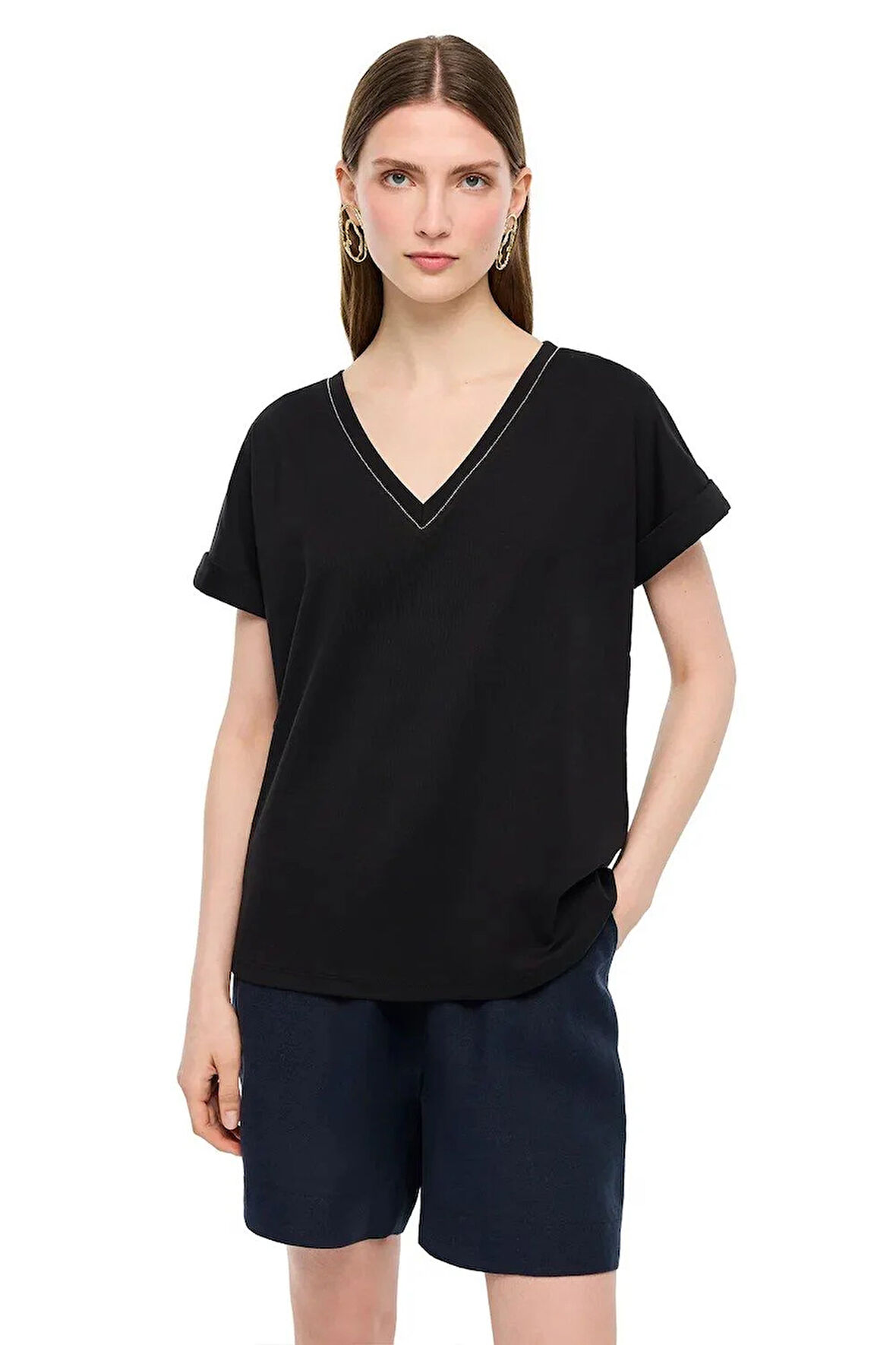 Perspective Makis T-Shirt 0286-Siyah