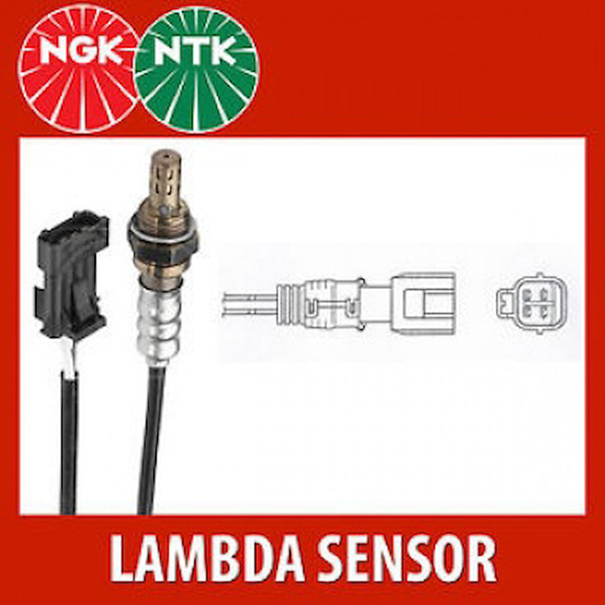 Renault Oksıjen Sensoru Captur Clio II III IV Fluence Laguna Logan Latıtude - Ngk 91357