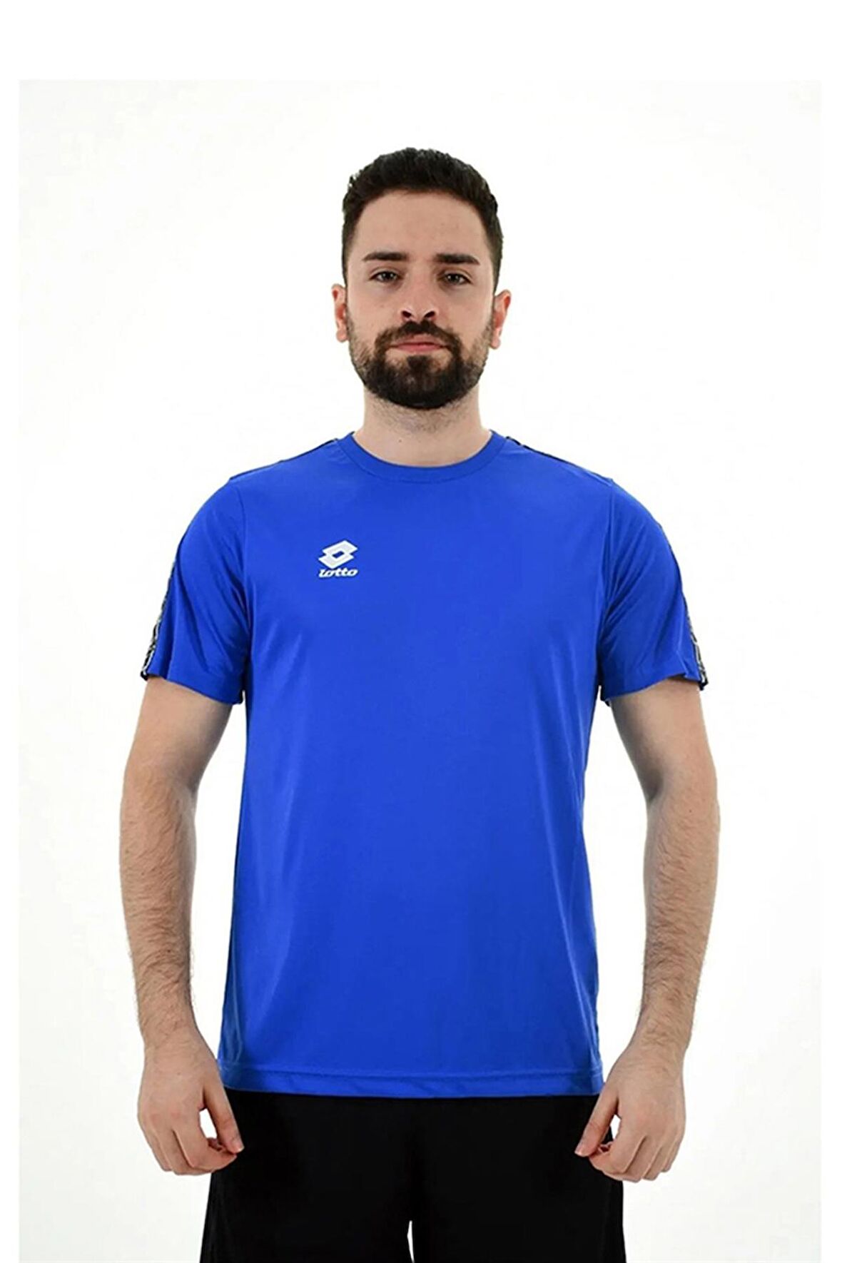Lotto Erkek Tişört Sıfır Yaka R8954 Athletıca Tee Ant Pl