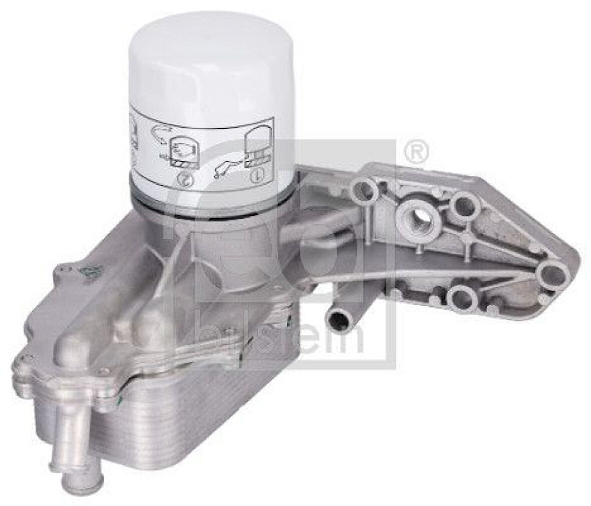 Ford Yag Sogutucusu - Komple / Metal Filtreli - Febi 186067