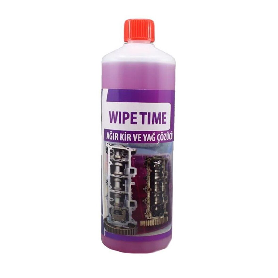 Wipe Time Ağır Kir ve Yağ Çözücü Sprey 1 Kg.