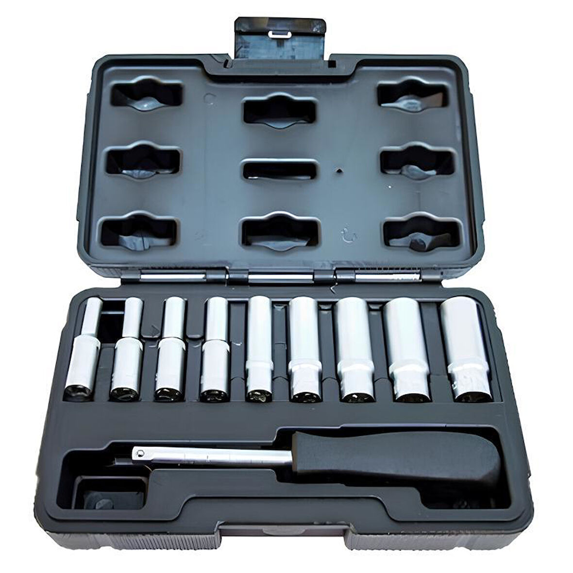 Nt Tools 11 Parça 1/4" Uzun Altıköşe Lokma Seti NCSETU14