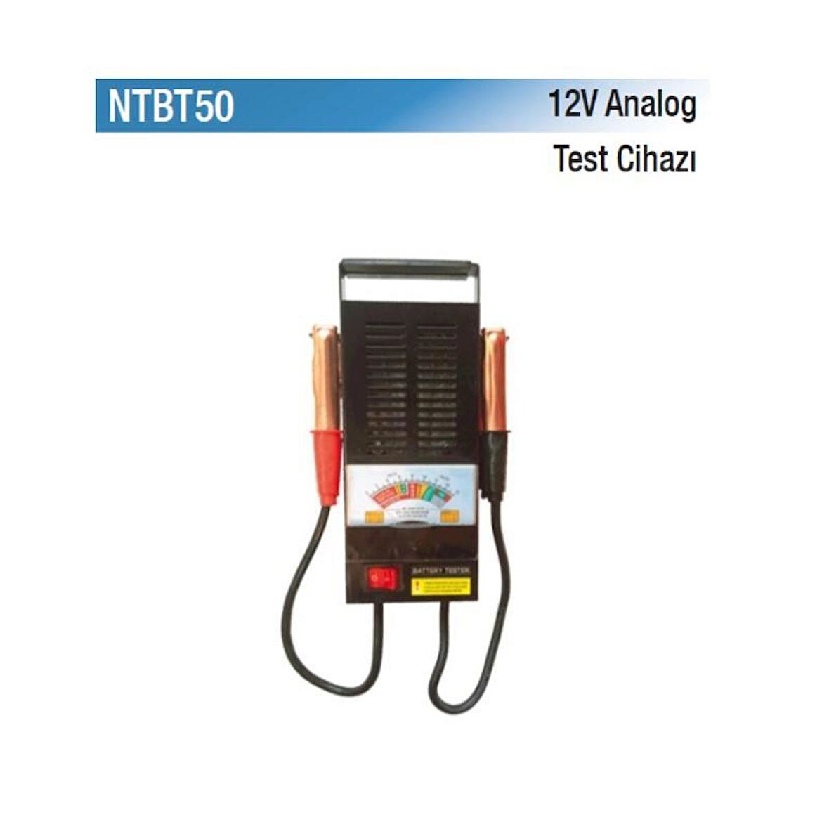 NT Tools 12V Analog Akü Test Cihazı NTBT50