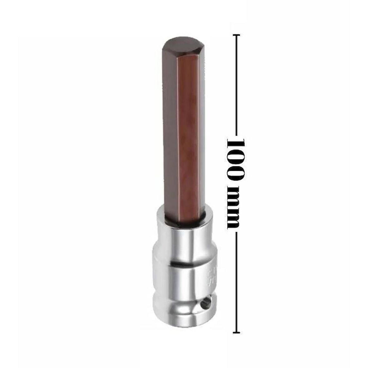 NT Tools 6 mm. 1/2" Uzun Lokmalı Allen Uç NCAL12U06S