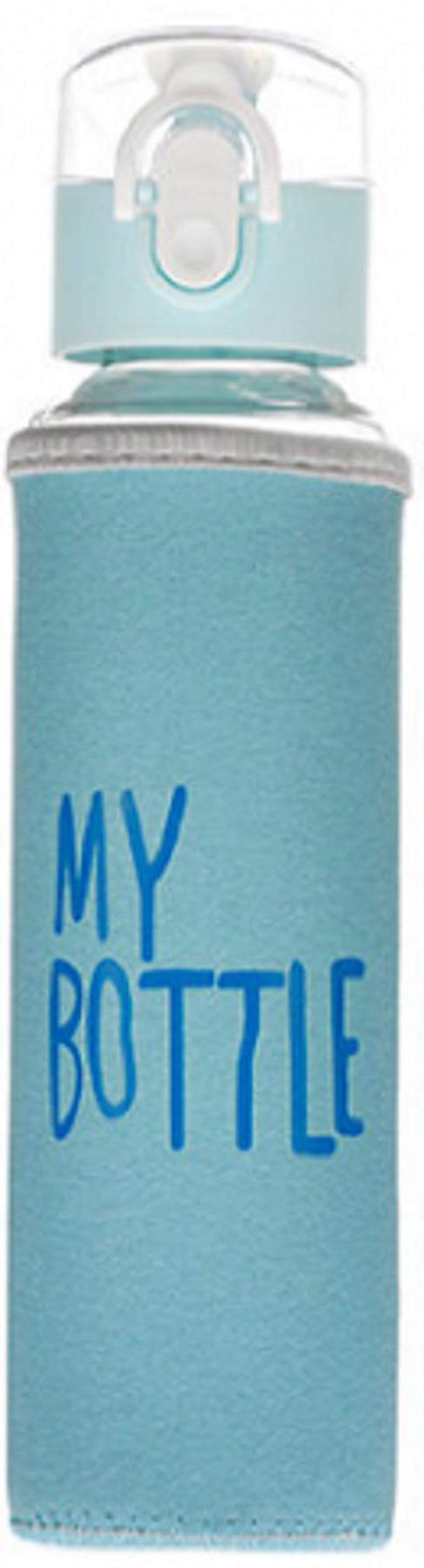 My Bottle Deri Kılıflı Cam Matara 480 Ml