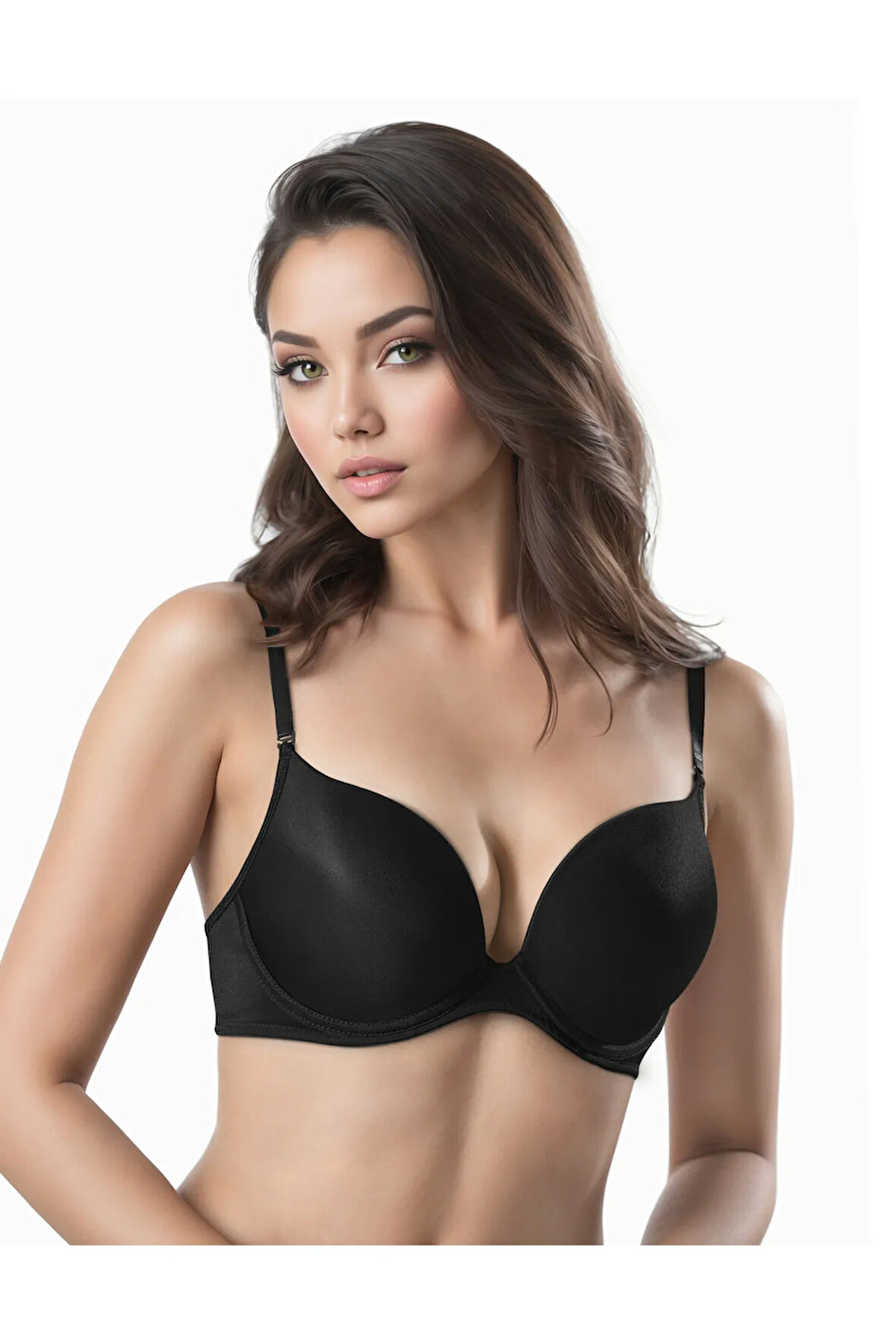 Lejardin Kadın Destekli Sütyen Micro Kaplı Sihirli Push Up