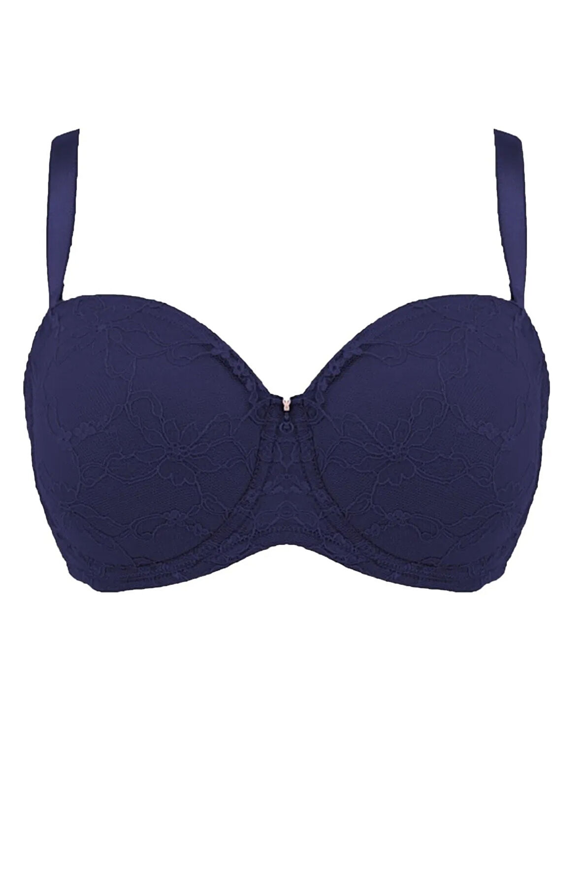 Kadın Toparlayıcı Sütyen Dantel Kaplı Lejardın9350