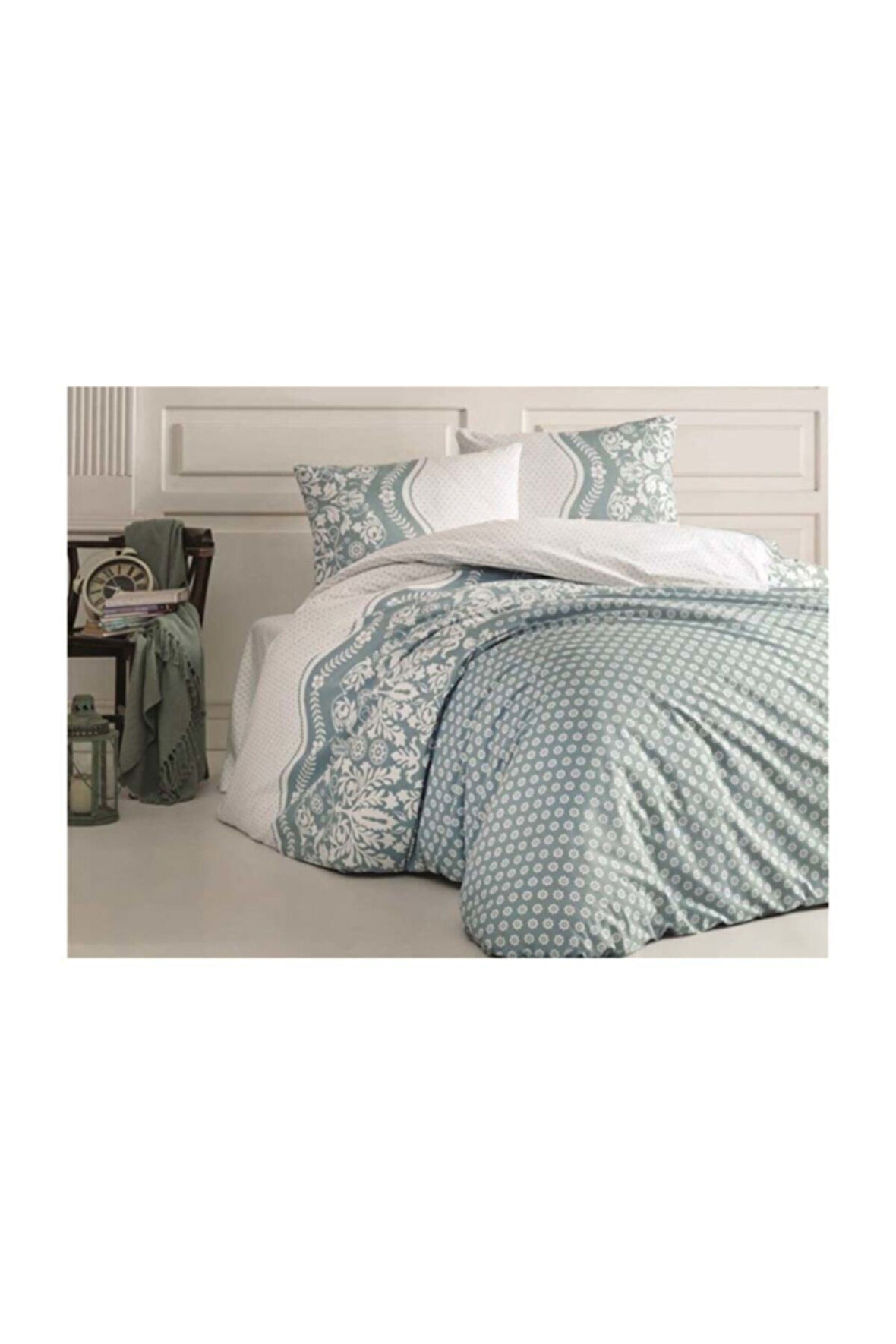 Kristal Nevresim Takımı Çift Kişilik Dafne Gri Ranforce