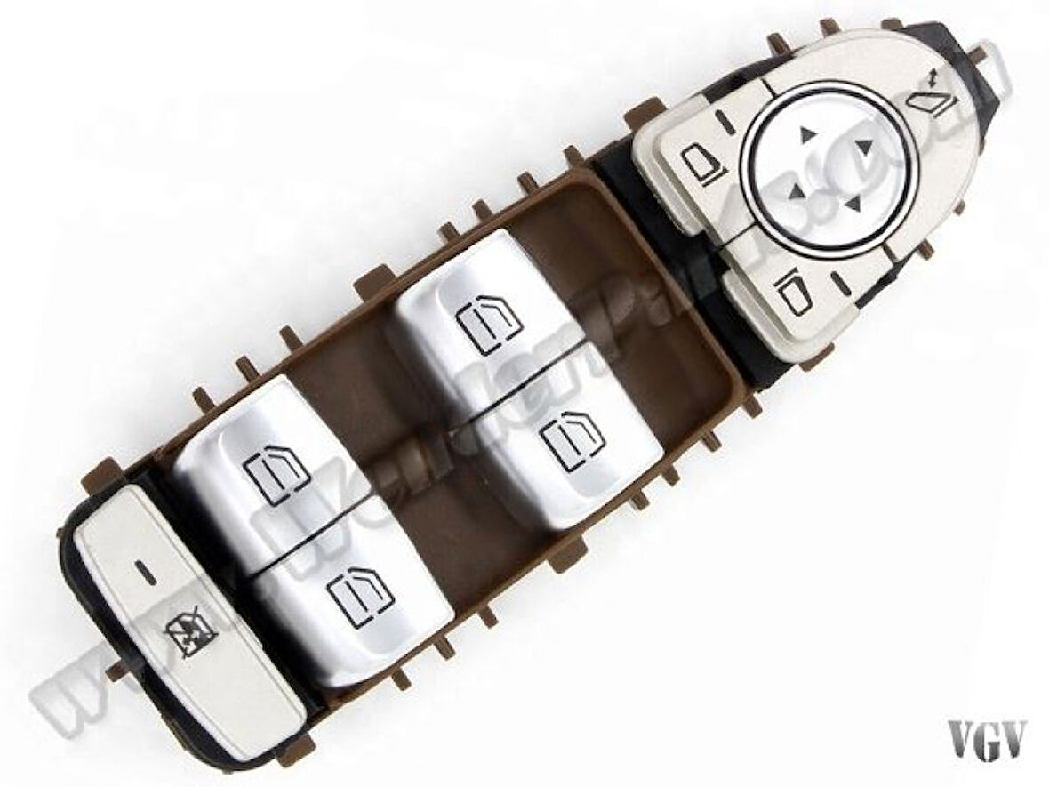 Mercedes Cam Acma Salteri On Sol (dortlu, Kahverengi 8q54, Ayna Katlamalı) C-Class W205 14> Glc-Class X253 15 - Wenderparts Ma2059056811br