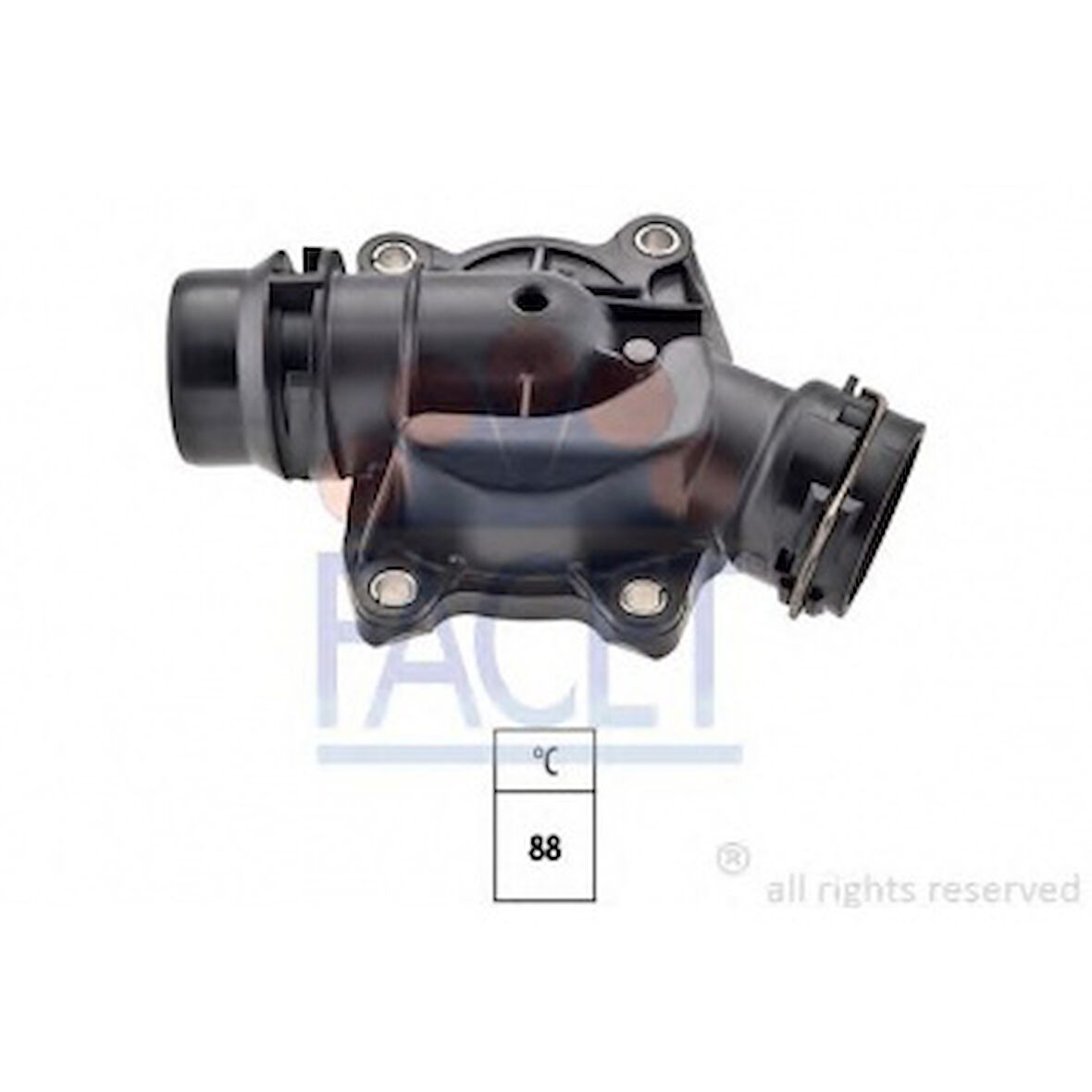 Bmw Termostat Bmw M57 D25 D30 E53 E46 E39 E38 306d1 / Range Rover Dizel 3.0 - Facet 7.8429