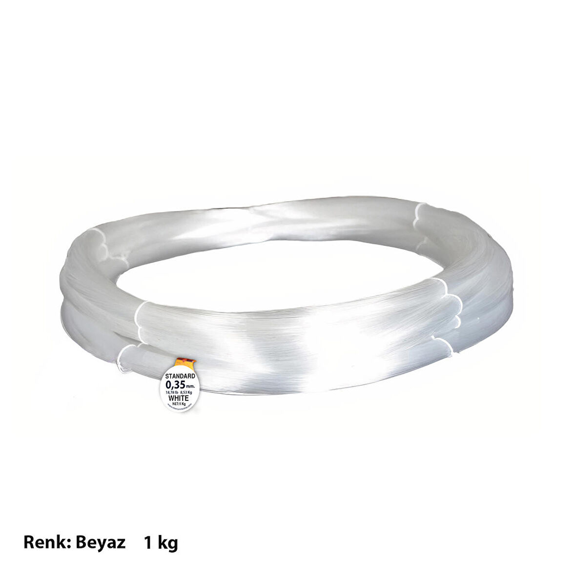 Mercan Standart Şeffaf 1 Kg Çile Misina