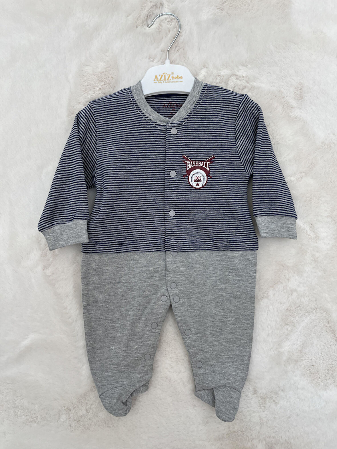 Kadife Ayaksız (patiksiz) Tulum 0-6 Ay