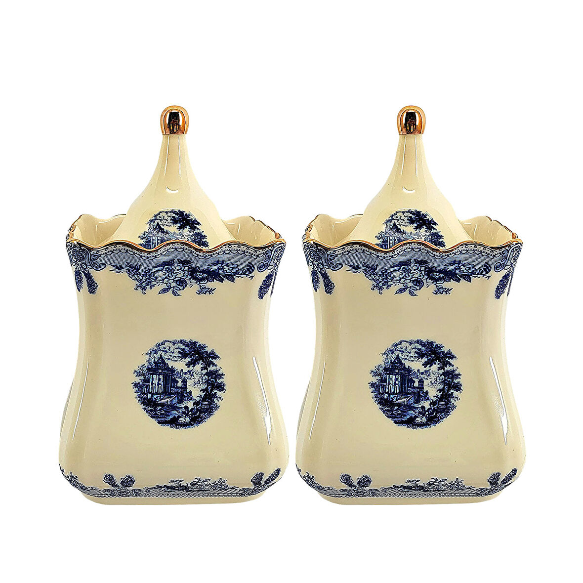 Lucky Art Margaret New Bone 2Li Kavanoz 16Cm