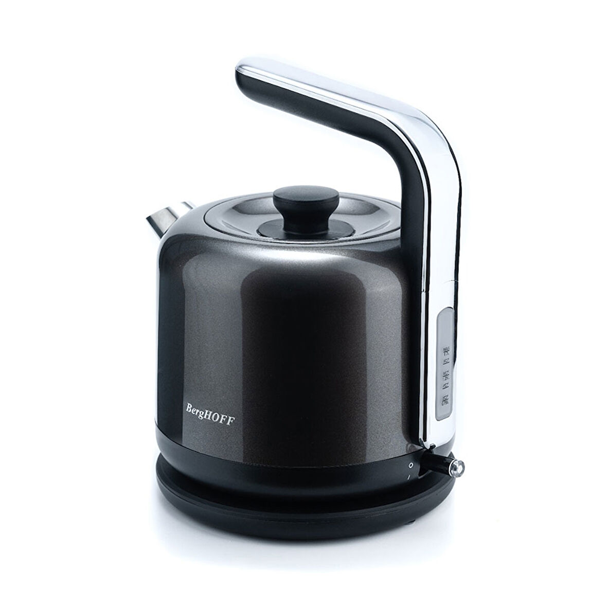 Berghoff Gem Metallic Kettle 1,7 L Koyu Gri