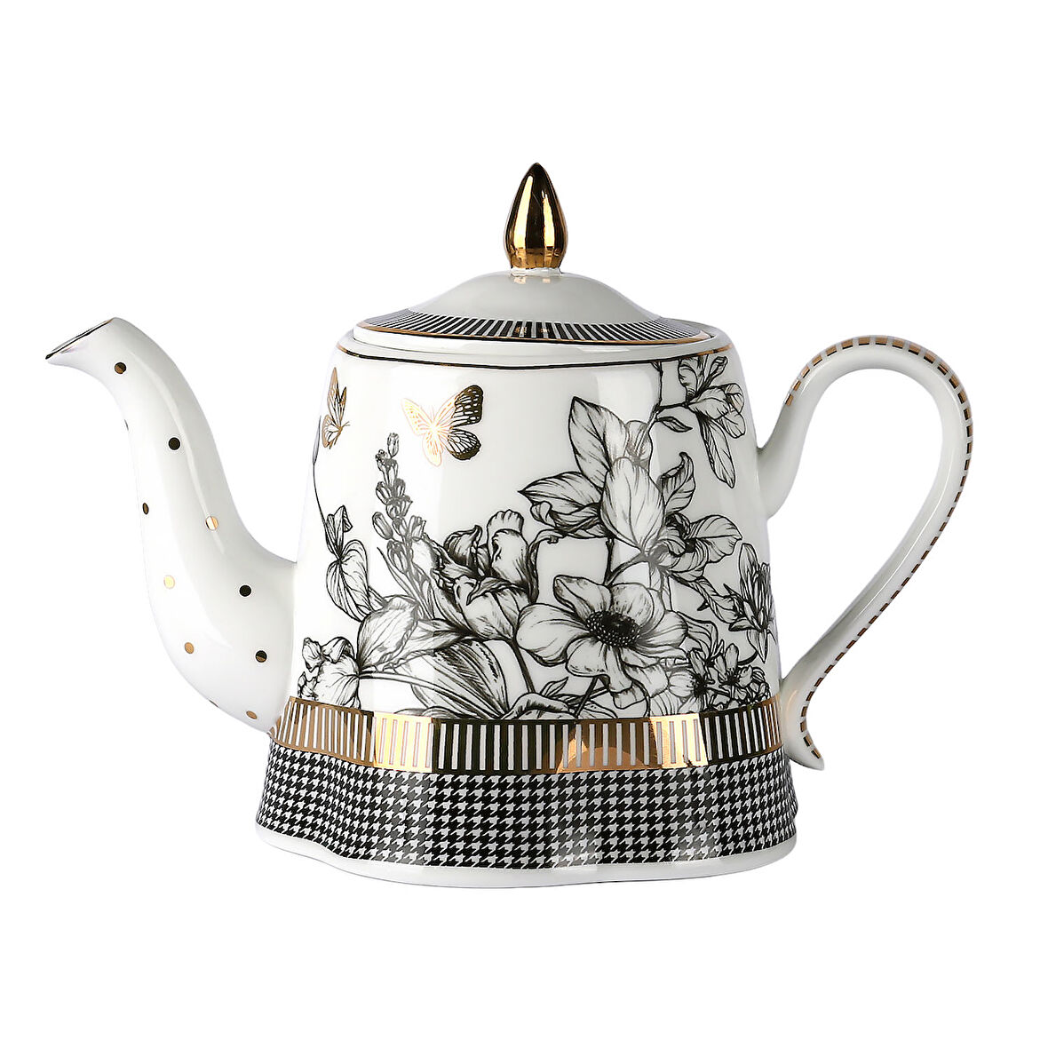 Lucky Art Maggey Bone Çaydanlik 800Ml