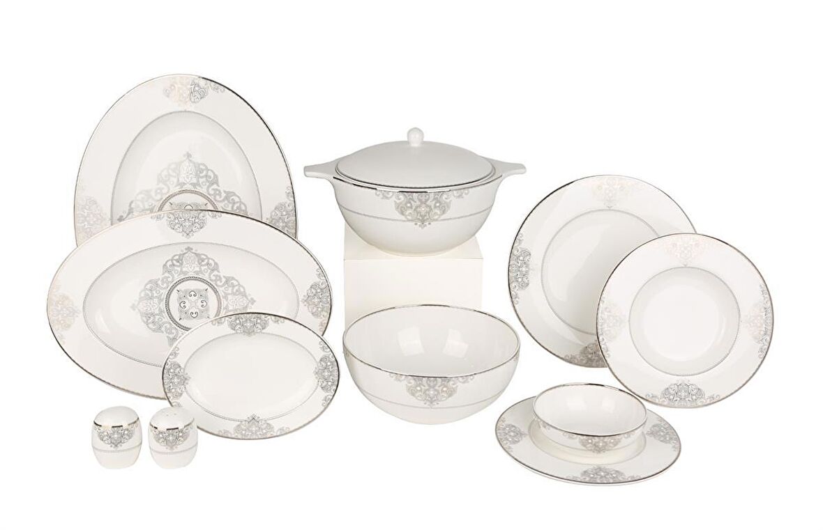 Royal Canterbury Lawrance Metallic 72 Parça Yemek Takımı