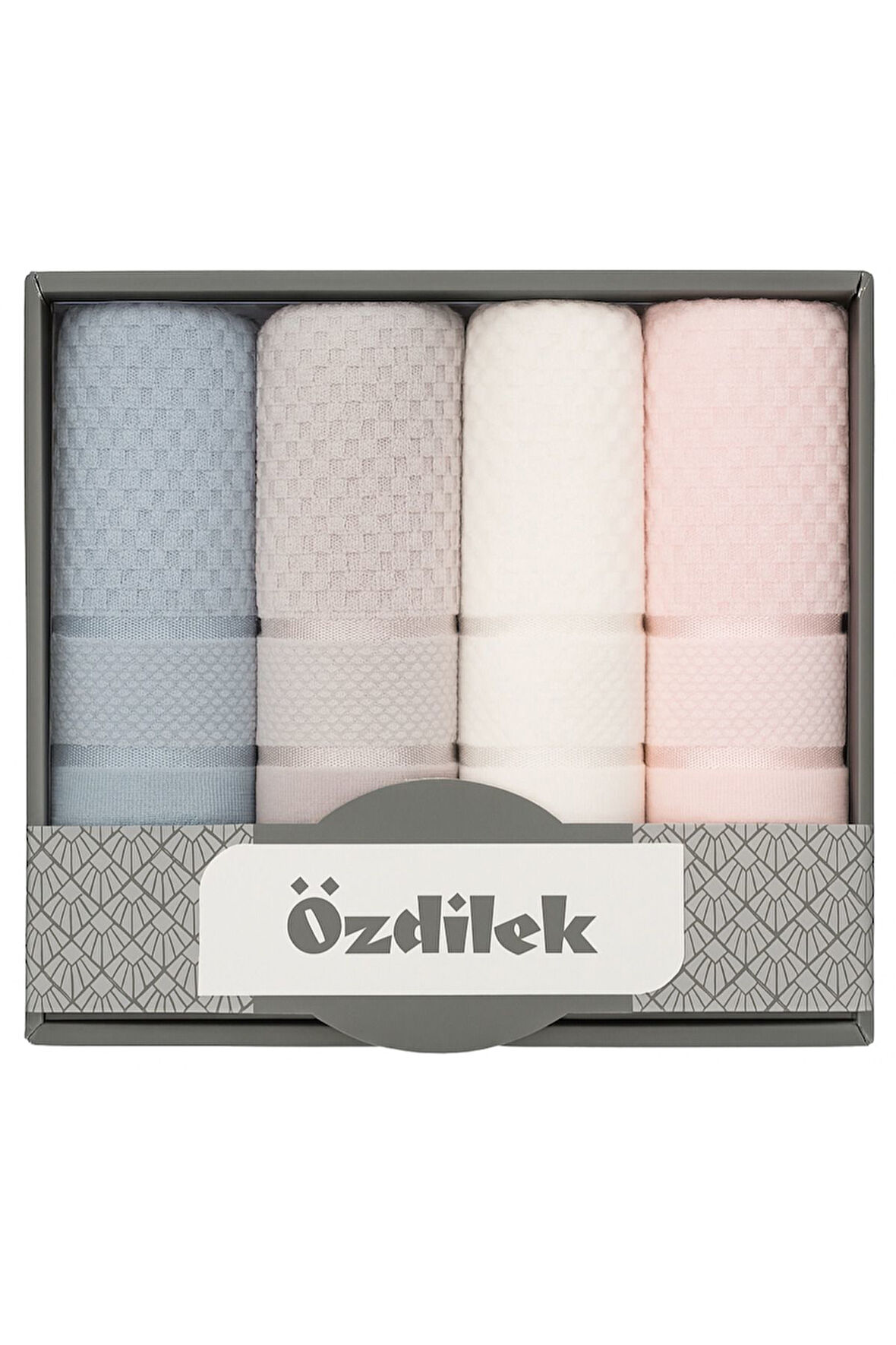 Özdilek Bright Parlak 4'lü Kutulu El-Yüz Havlusu