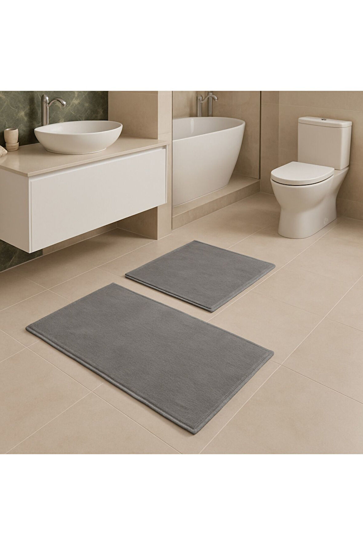 Özdilek Post Paspas Takımı Gri