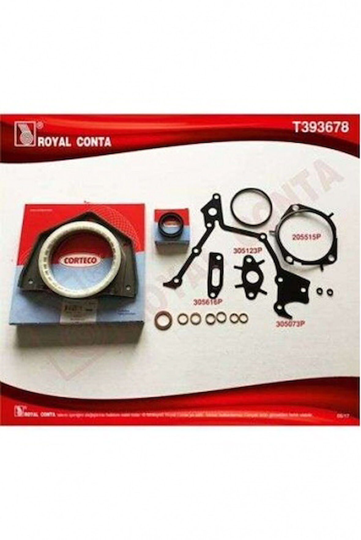 Alfa Romeo Motor Alt Takım Conta Fiat Bravo II 1.9d 07>14 Doblo 1.9d Jtd 01> İdea 1.9 Jtd 04> Stilo 1.9 D 05>08 - Royal T393678