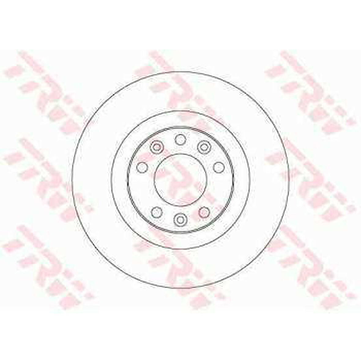 Opel Fren Diski Arka - Takım - Trw Df6667