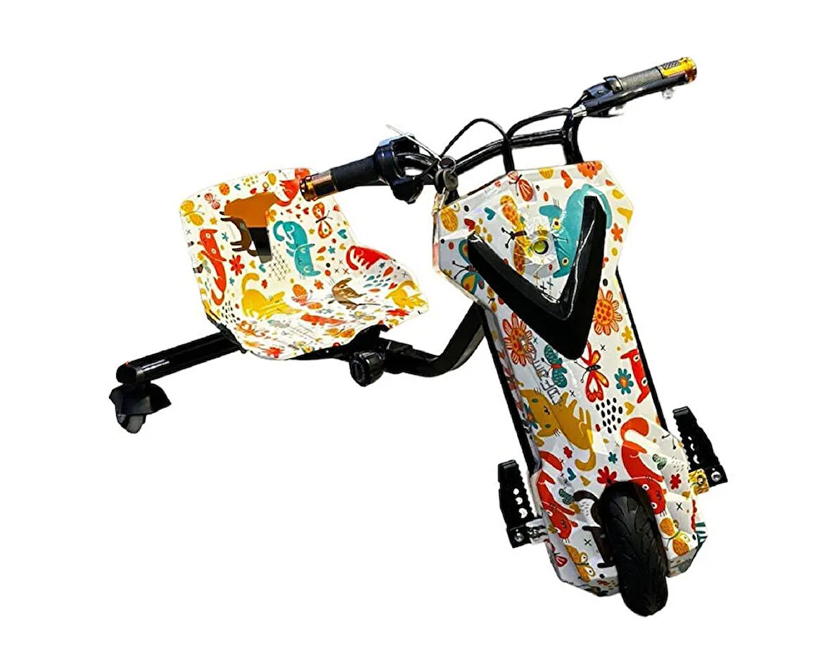 Hoverway Drift Scooter Scooter PWS807-WHITE-CAT Renkli