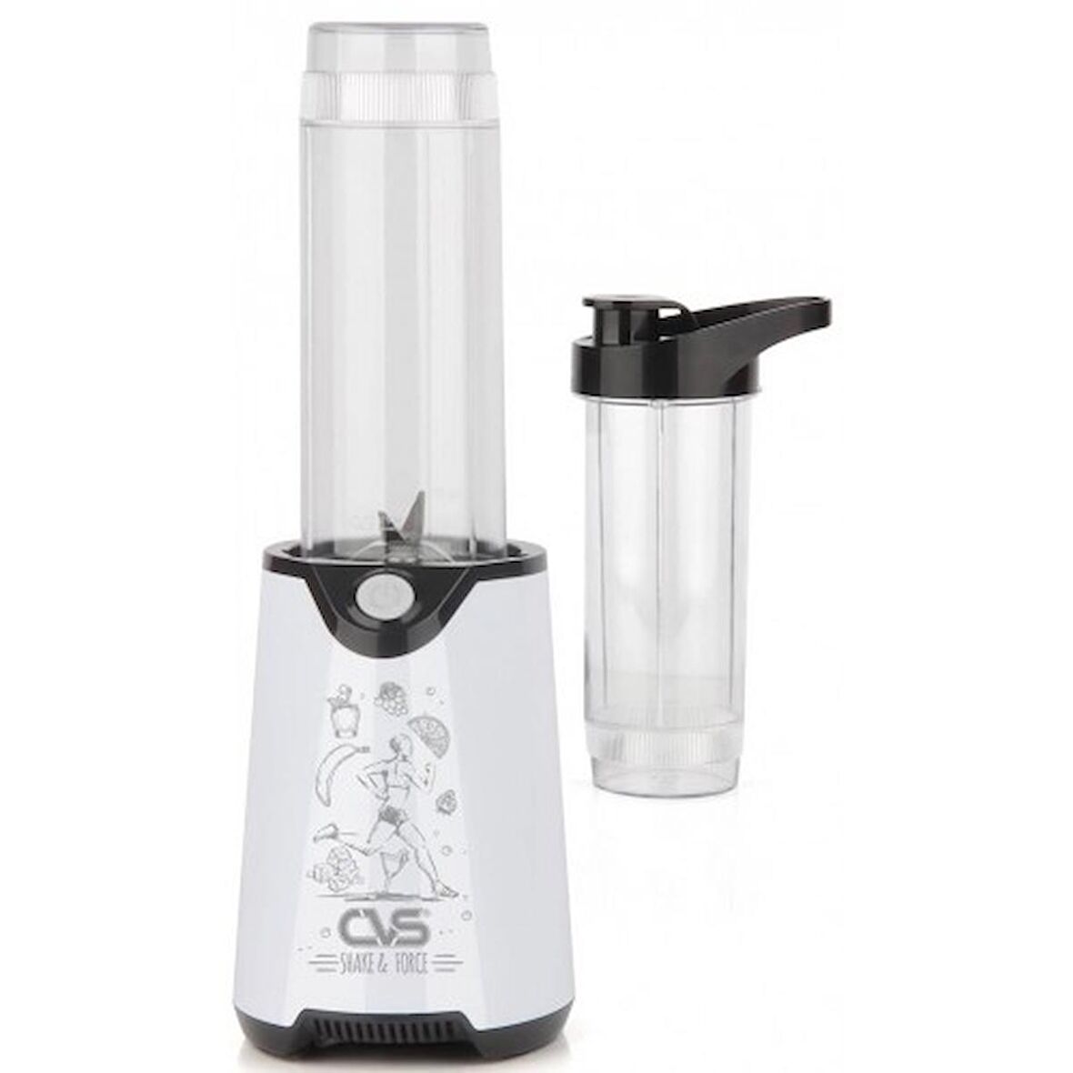 CVS DN 4515 Shake and Force Kişisel Blender Seti (Beyaz)