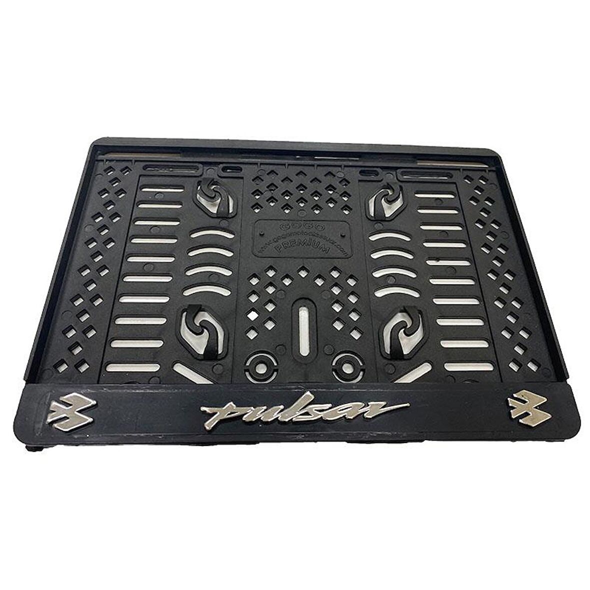 Pulsar Beyaz Çıtçıt Plastik (15x24 Cm) Kırılmaz Plakalık