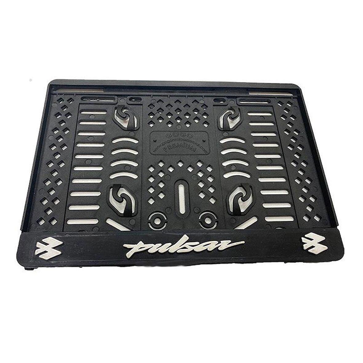 Pulsar Nikel Çıtçıt Plastik (15x24 Cm) Kırılmaz Plakalık