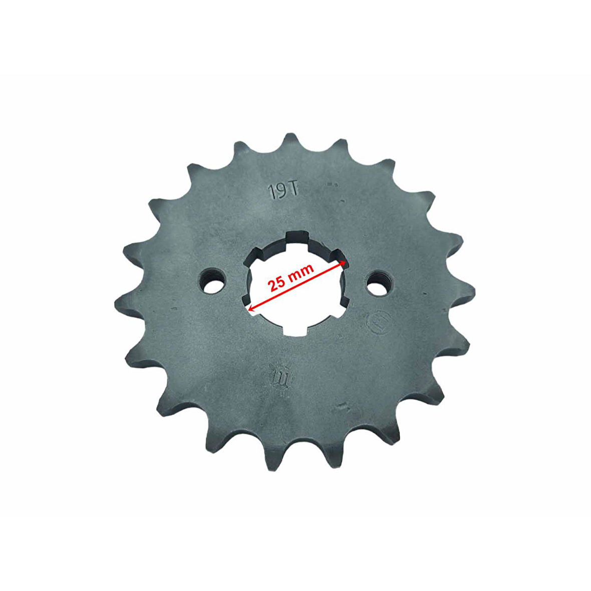 Atv Ön Dişli 428-19T İç 25 Mm 2 Delikli Öm