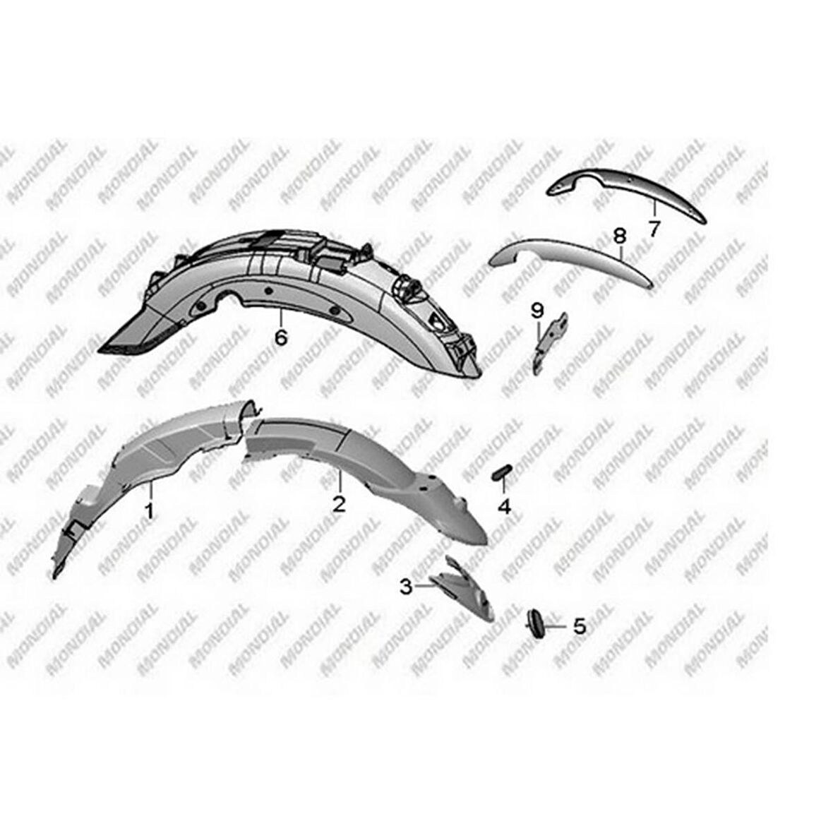 150 Sentor Arka Çamurluk Kuyruğu Orj