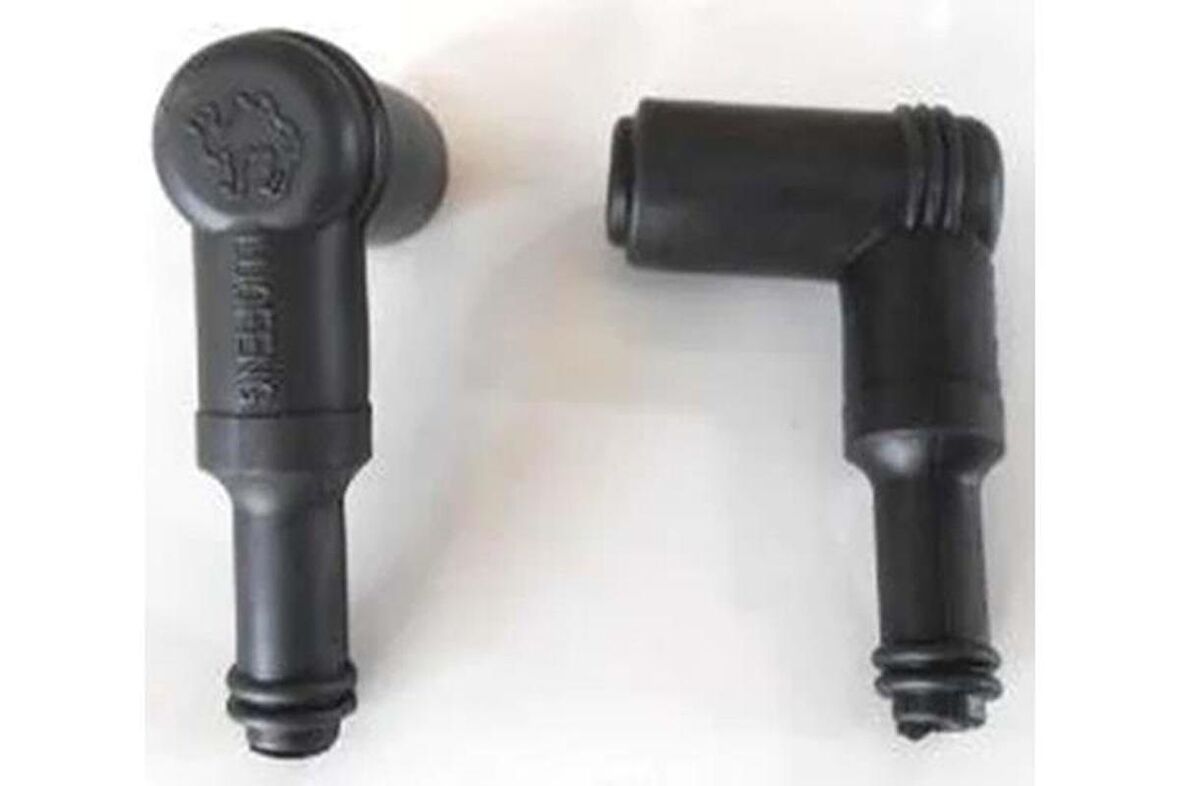 Buji Başı Silikonlu Siyah