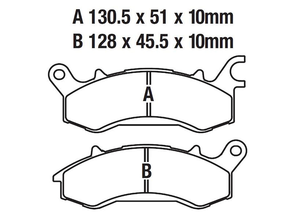 Salcano Astro Rutec Cargo Ön Fren Disk Balatası