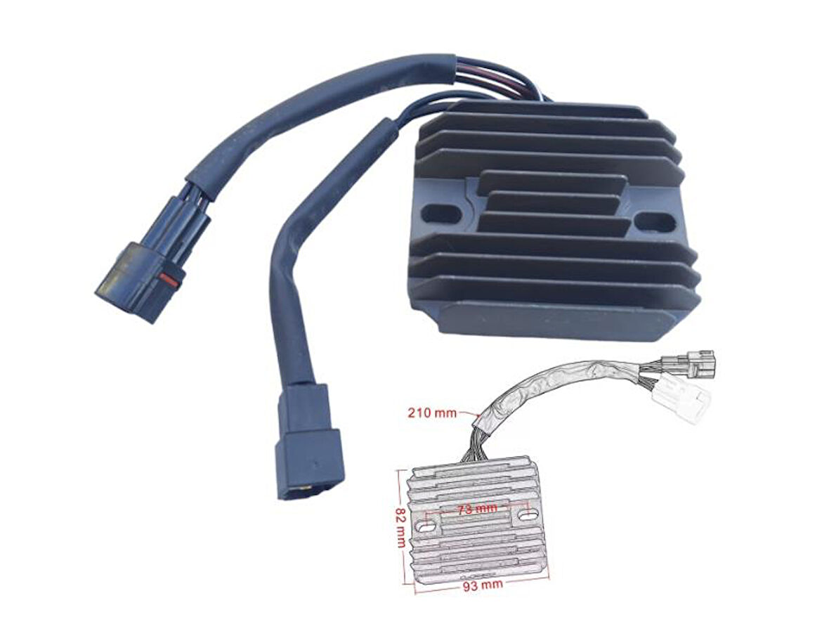 Suzuki İnazuma 250 Regülatör (4+3) 2014-17