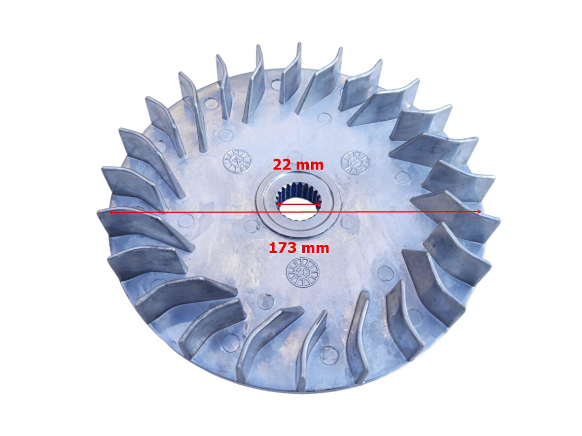 Atv Hısun 400 Ön Varyatör Fanı