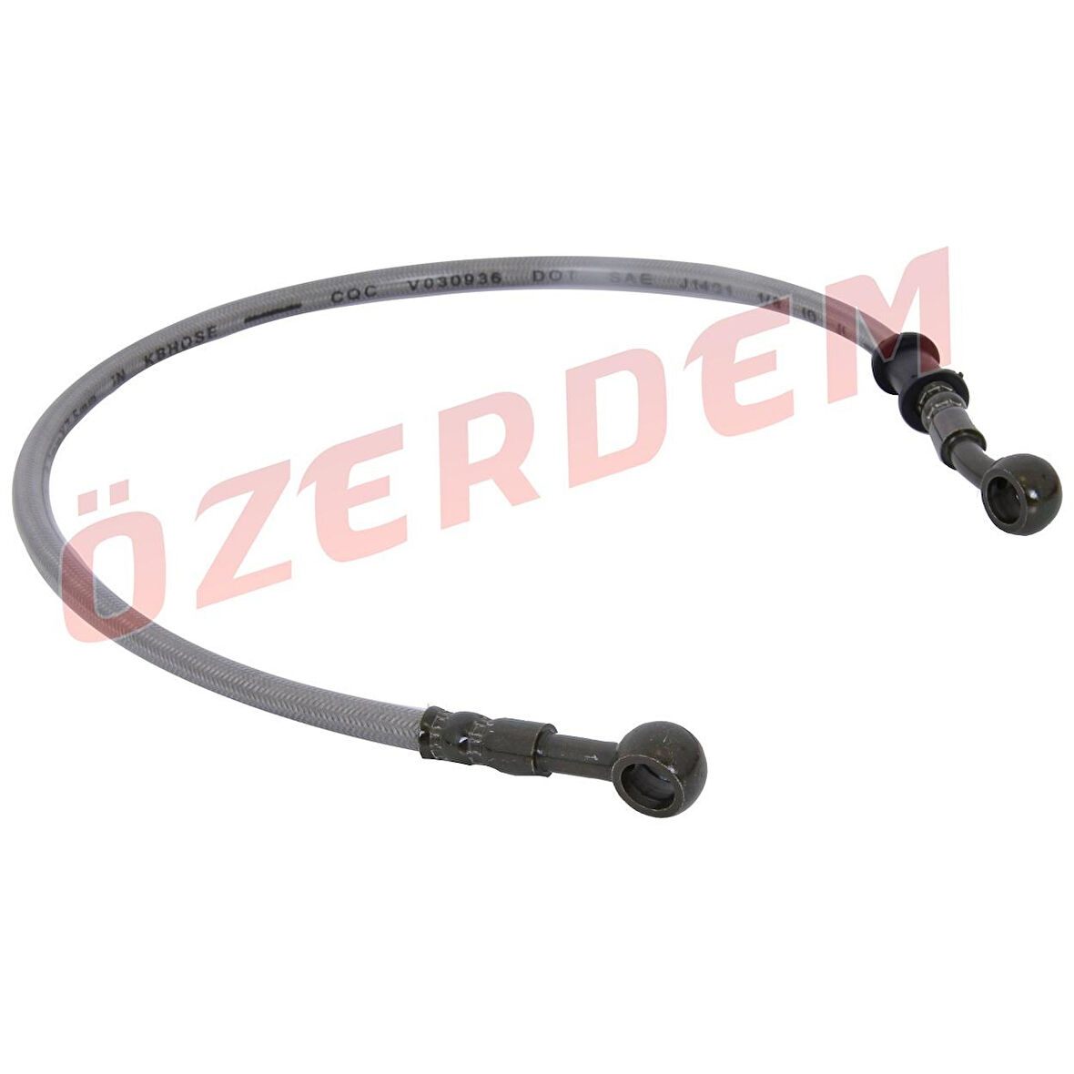 Atv Fren Hidrolik Hortumu 90 Cm Çelik Örgü