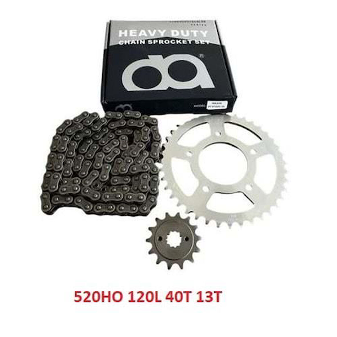 Cf Moto Ön Dişli+Arka Dişli+Zincir Set 250Nk 520Ho-120L-40-13