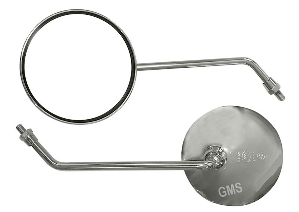 Ayna Set M8 Yuvarlak Nıkel Cg125 - Sct Ebıke