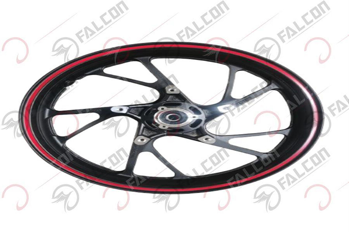 Falcon Arka Jant Siyah-Salvador 188