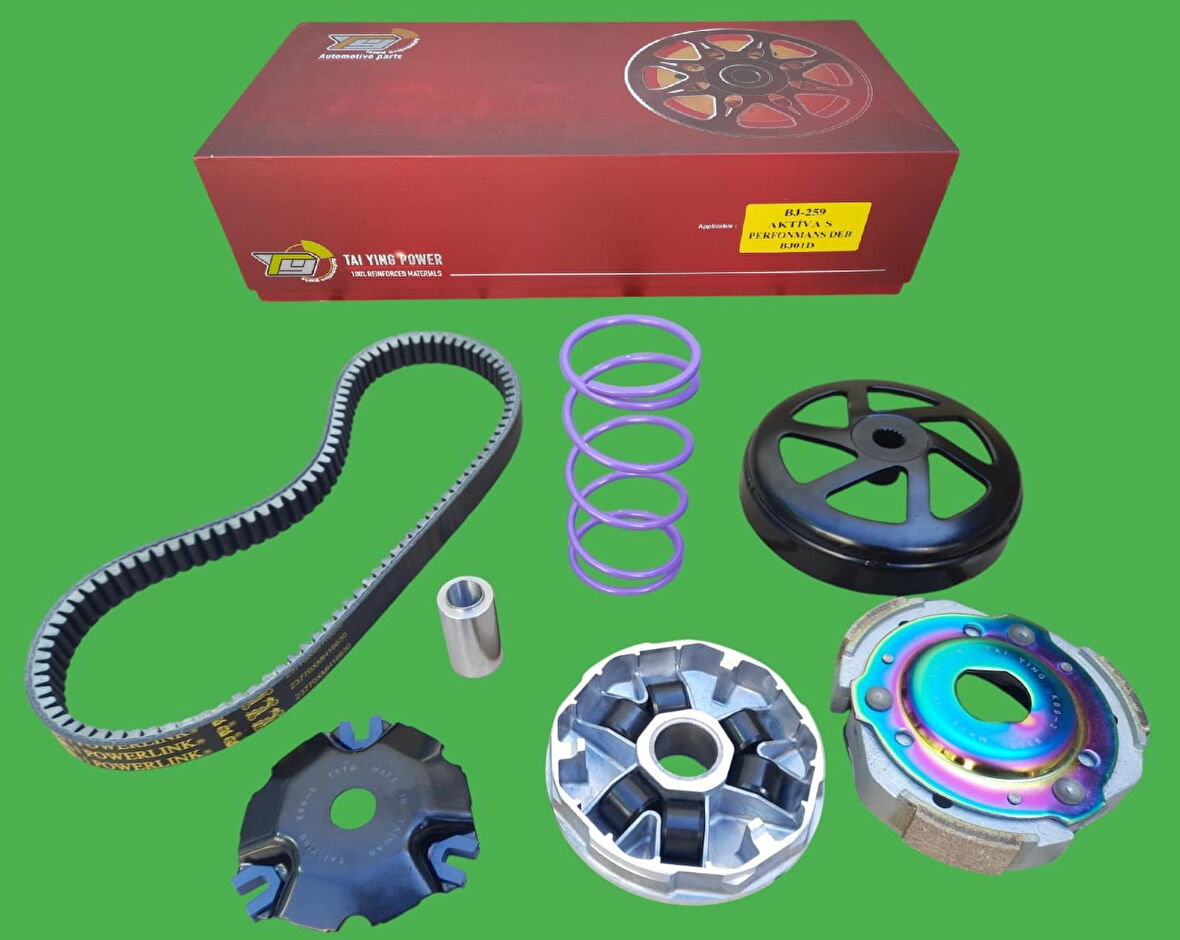 Honda Activa 125 S Varyatör Seti Modifiye Tw