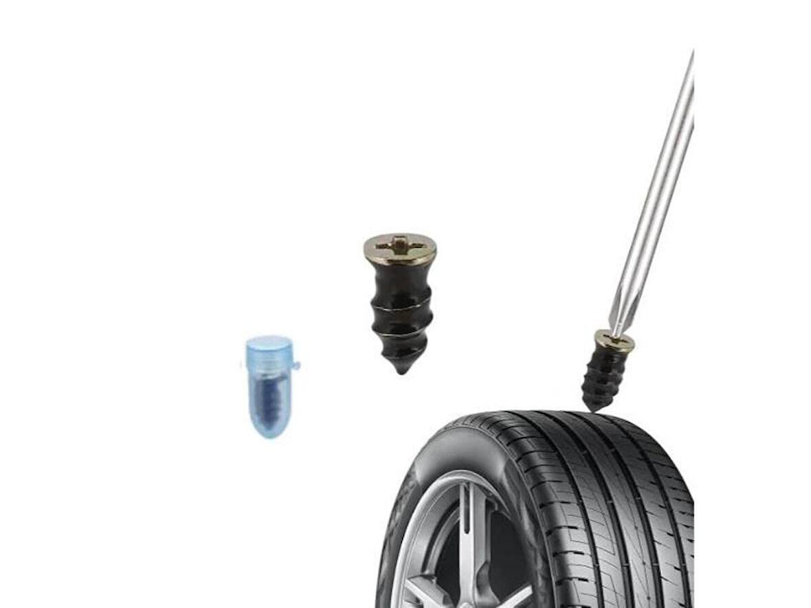 Lastik Tamir Vidası Büyük 5 Adet